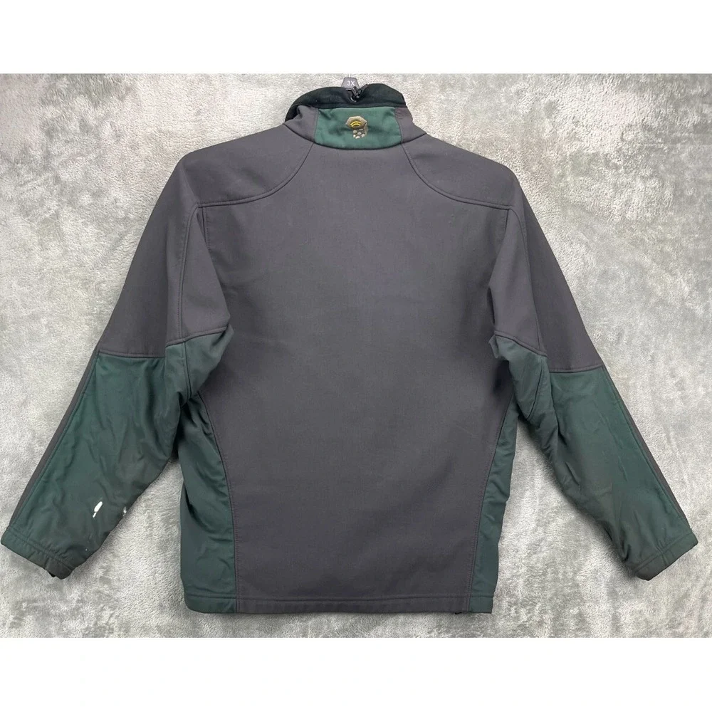 VTG Mountain Hardwear‎ Men's Jacket Medium Gray Gore Wind Stopper Soft Shell